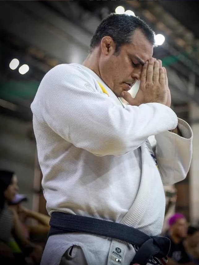 Muzio De Angelis como árbitro IBJJF en competición